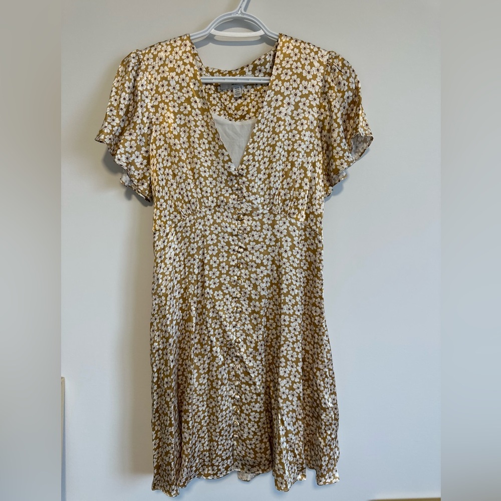 Saffron Petite Printed Sundress NWOT size 4